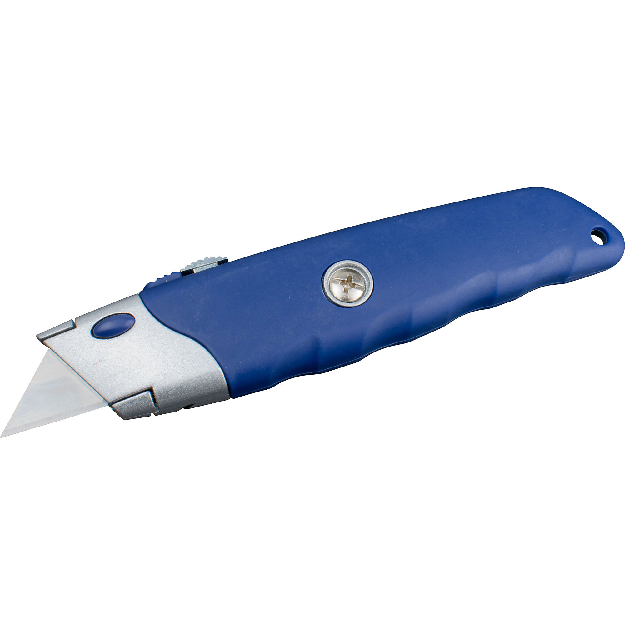 Encore Packaging Retractable Steel Utility Knife with Rubber Casing, Model# EP-210